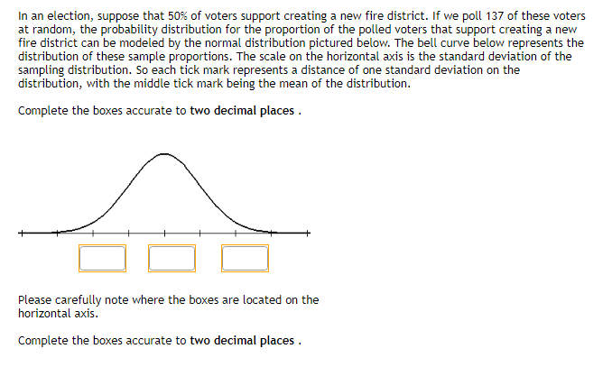 Solved In An Election, Suppose That 50% ﻿of Voters Support | Chegg.com