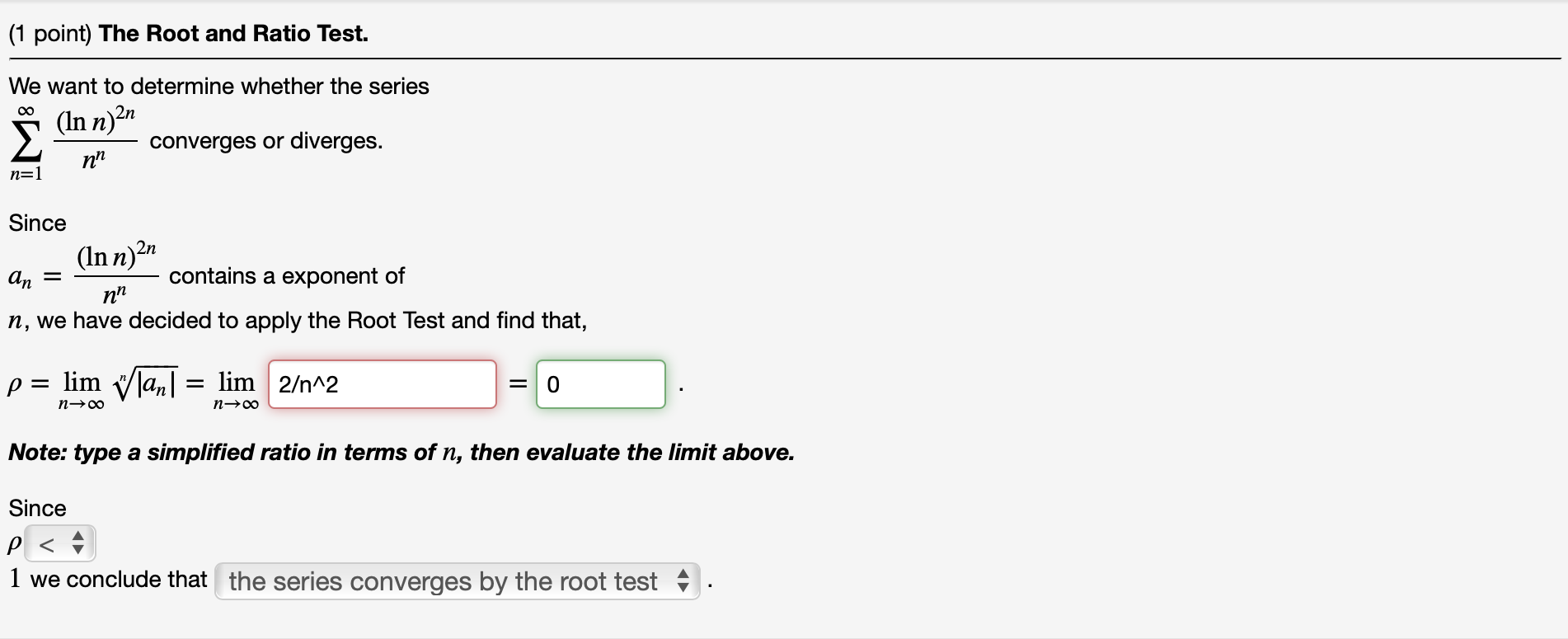 solved-1-point-the-root-and-ratio-test-we-want-to-chegg