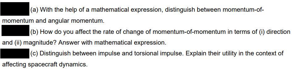 Solved (a) With the help of a mathematical expression, | Chegg.com