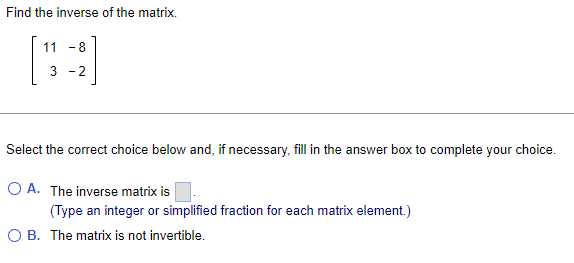 Solved Find The Inverse Of The | Chegg.com