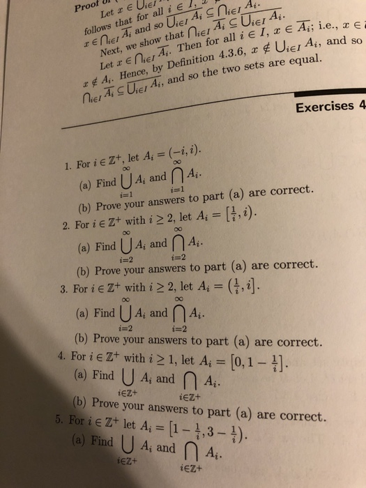 Solved Do 2a and 4a you do not have to prove your answers to | Chegg.com