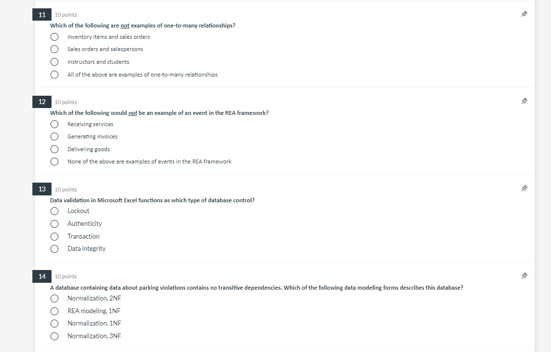 Solved 11 10 points Which of the following are not examples | Chegg.com