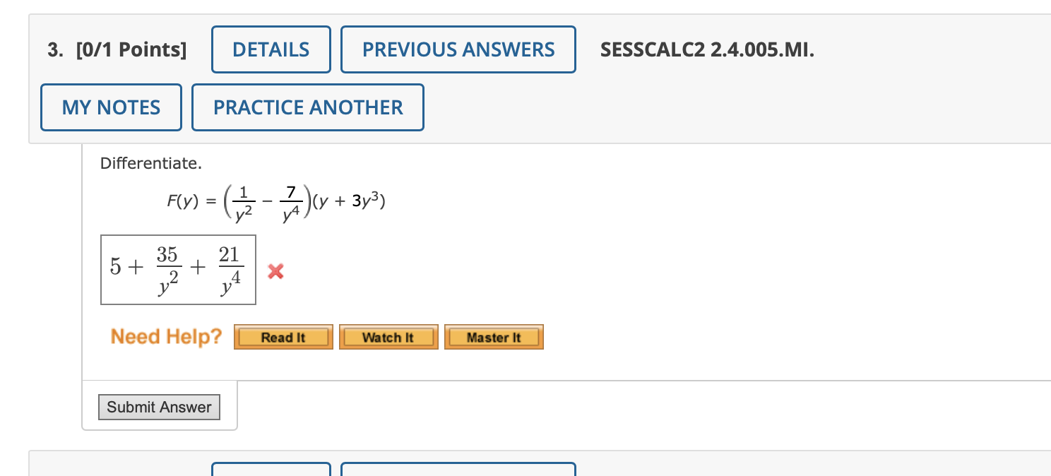 Solved 8 0 1 Points Details Previous Answers Sesscalc2 Chegg Com