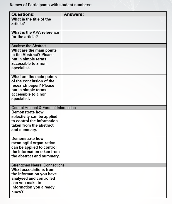 This Group Assignment is based on chapter 5 – | Chegg.com