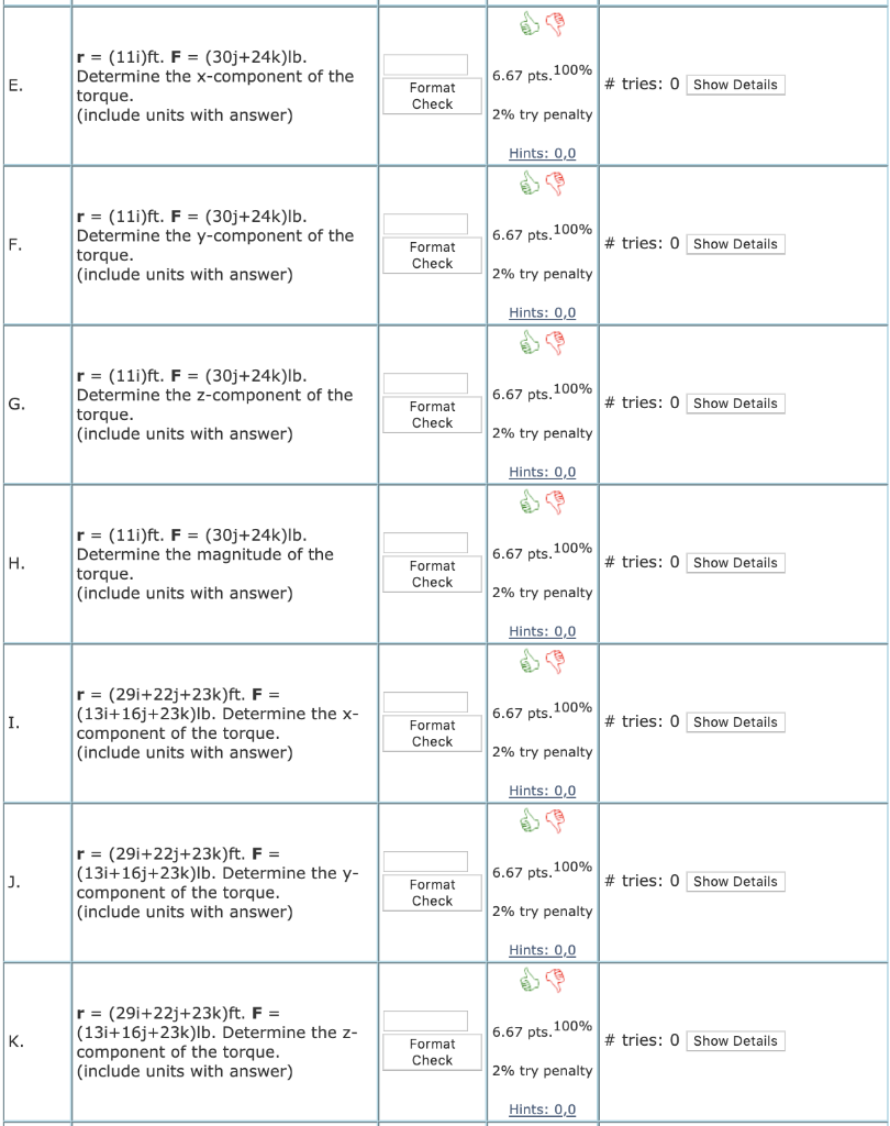 Solved E R 11i Ft F 30j 24k B Determine The X Co Chegg Com