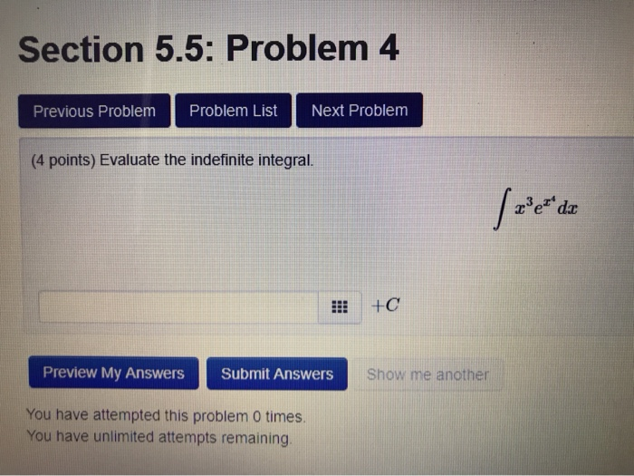 Solved Section 5.5: Problem 4 Previous Problem Problem List | Chegg.com
