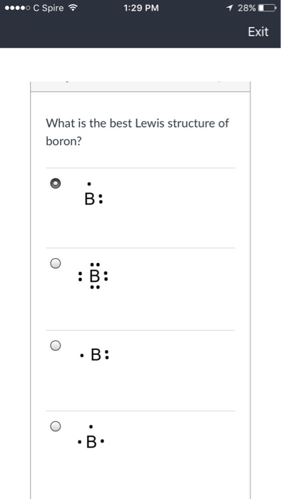 Lewis Electron Dot Diagram For Boron