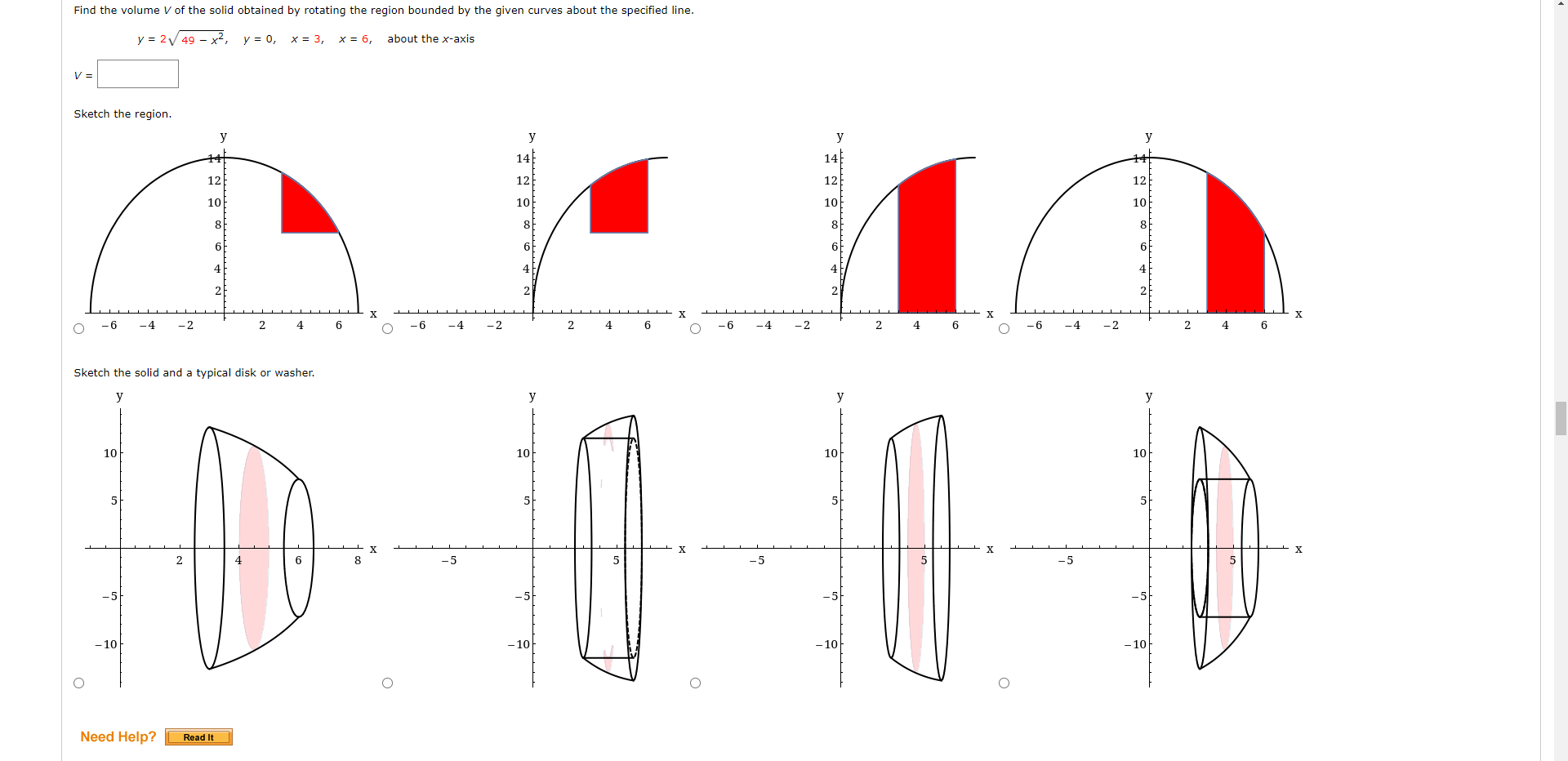 solved-y-249-x2-y-0-x-3-x-6-about-the-x-axis-chegg