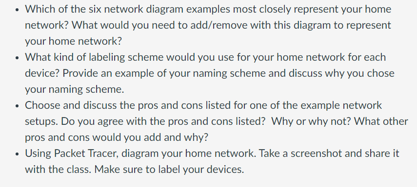 - Which of the six network diagram examples most | Chegg.com