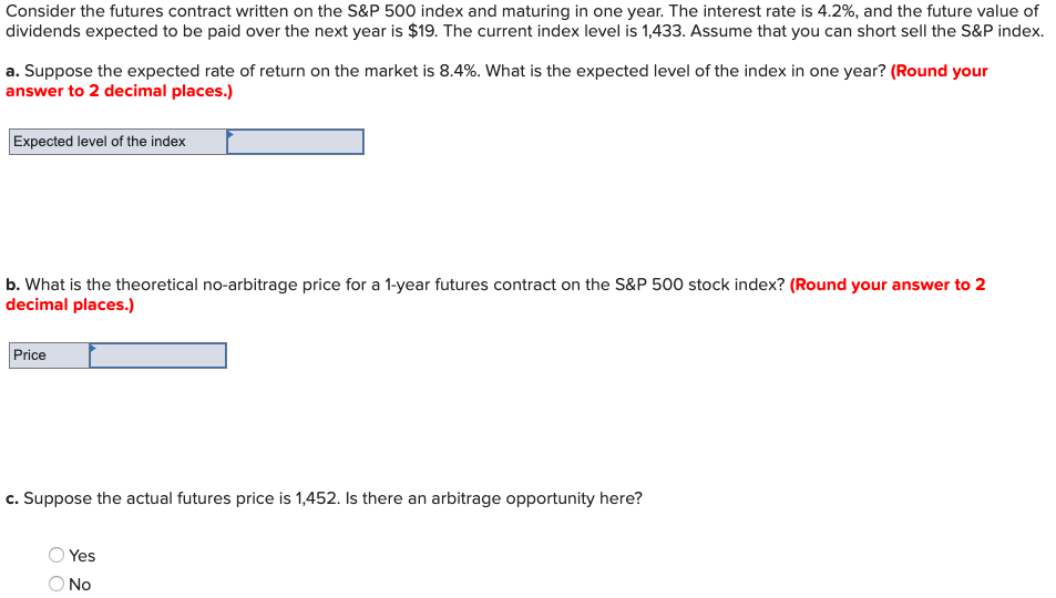 Solved Consider The Futures Contract Written On The S P 5 Chegg Com