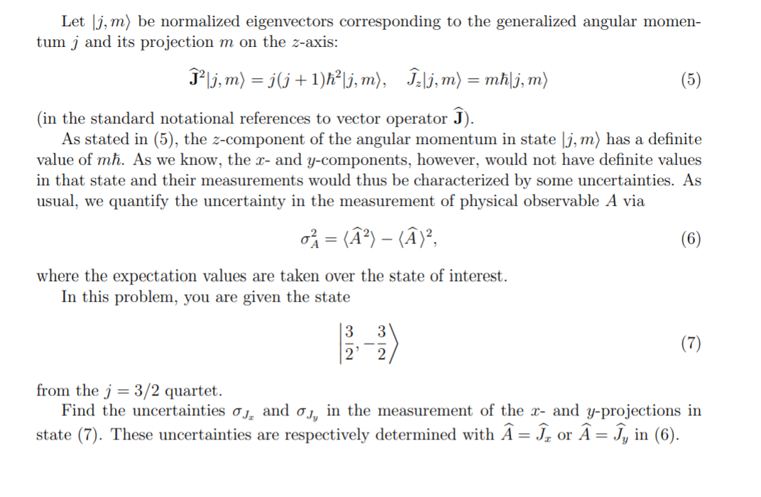 Solved Let J M Be Normalized Eigenvectors Corresponding Chegg Com