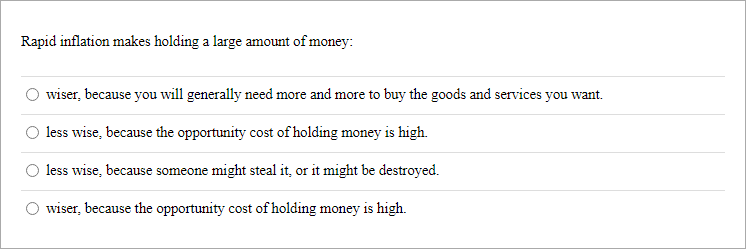 Solved Other things constant, a decrease in credit card | Chegg.com