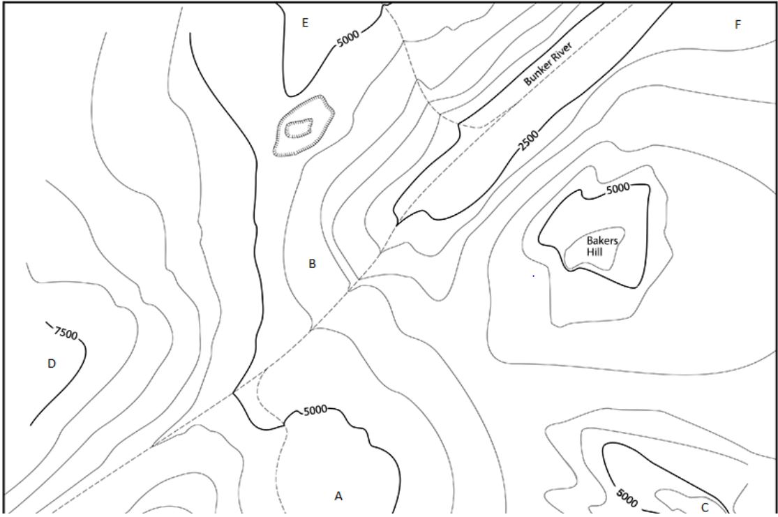 Solved 1. If one were to hike from the lowest point of | Chegg.com