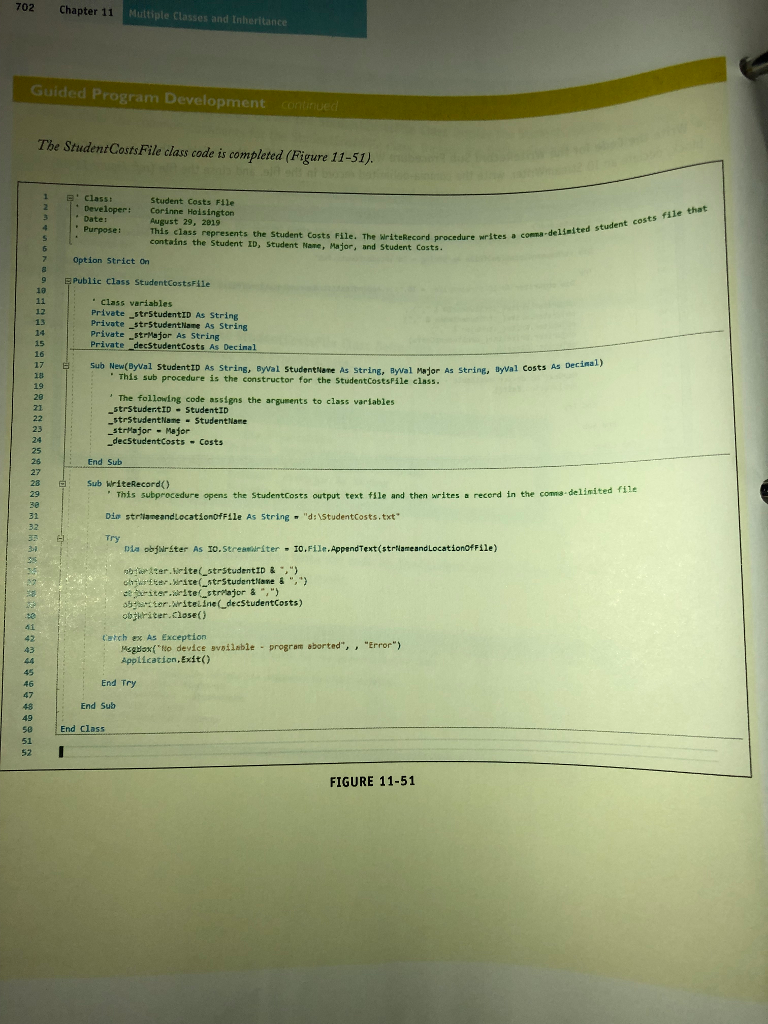 690 Chapter 11 Multiple Classes and Inheritance | Chegg.com