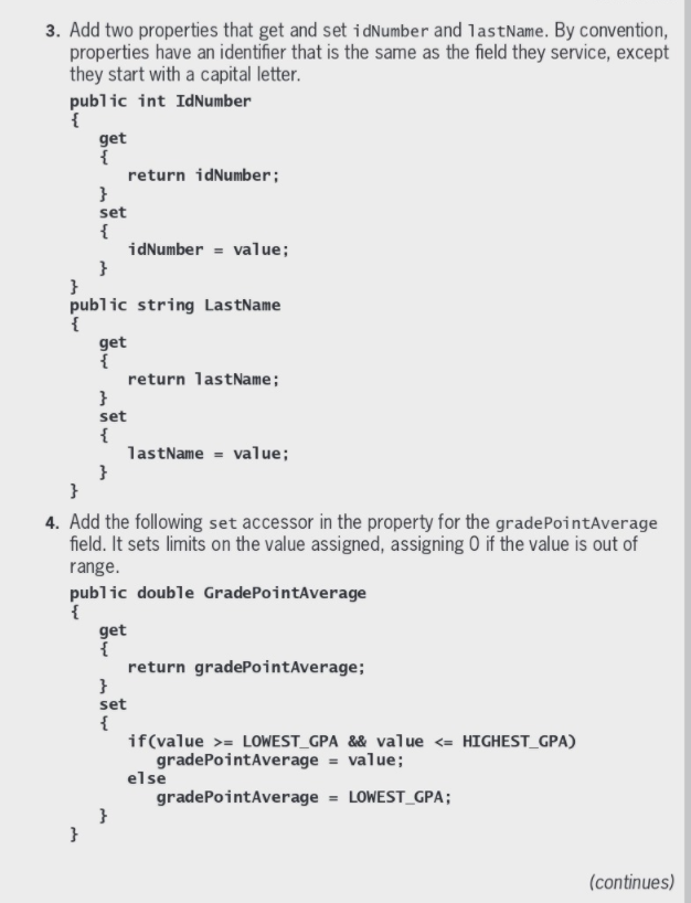 Solved You Do It Creating a Class and Objects In this | Chegg.com