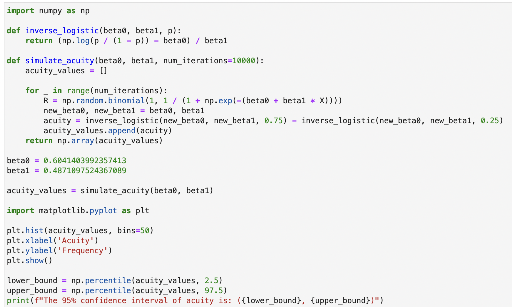 Solved This is the code that I have but it keeps giving an | Chegg.com