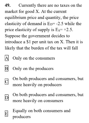 Solved Microeconomics W Focus On Business Is The Subject | Chegg.com