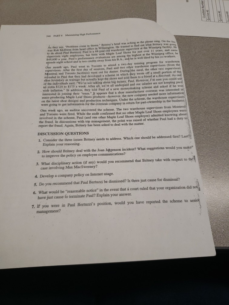 Maple leaf shoes case study addressing employee relations 03 picture