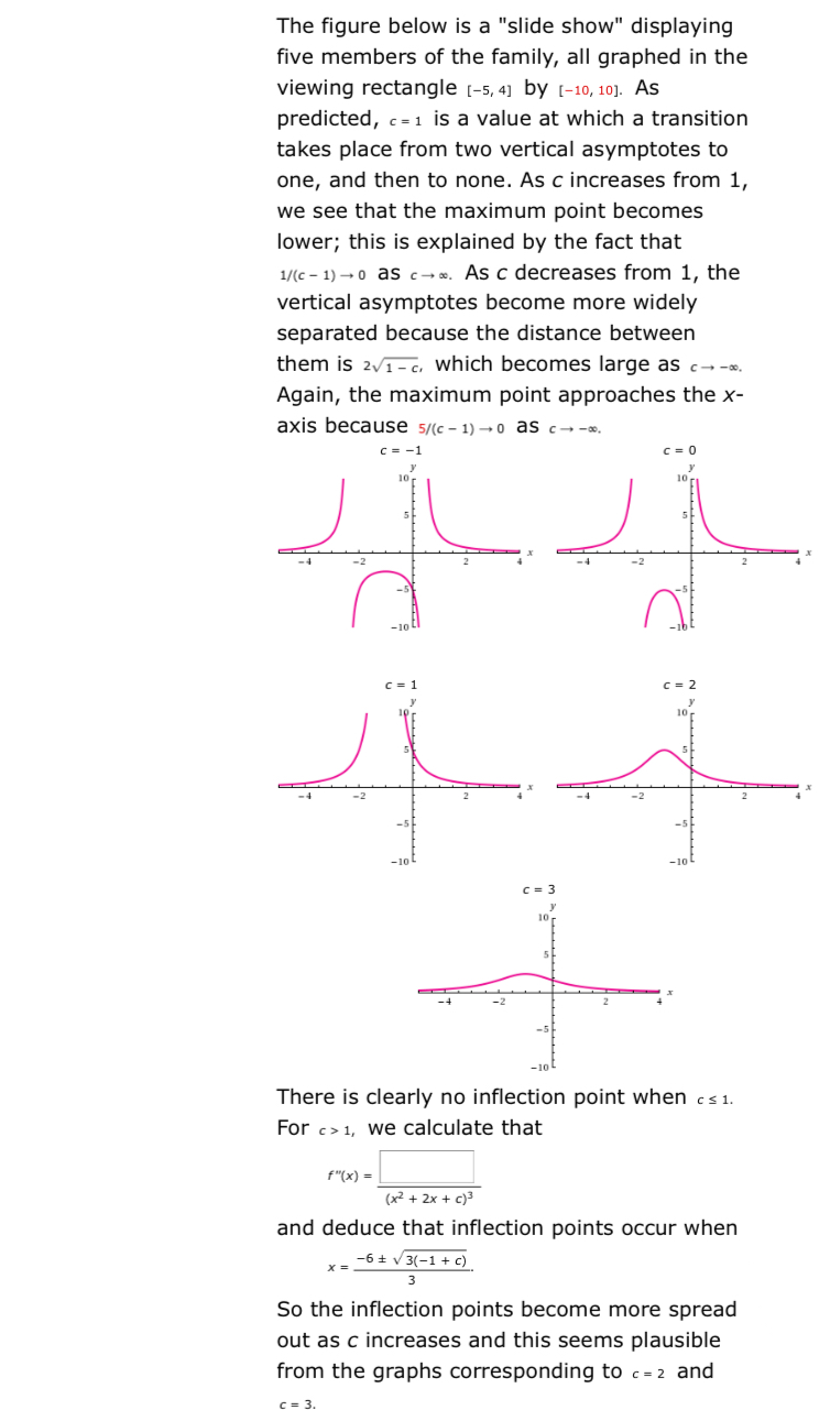 Solved EXAMPLE 5 How does the graph of the function below | Chegg.com