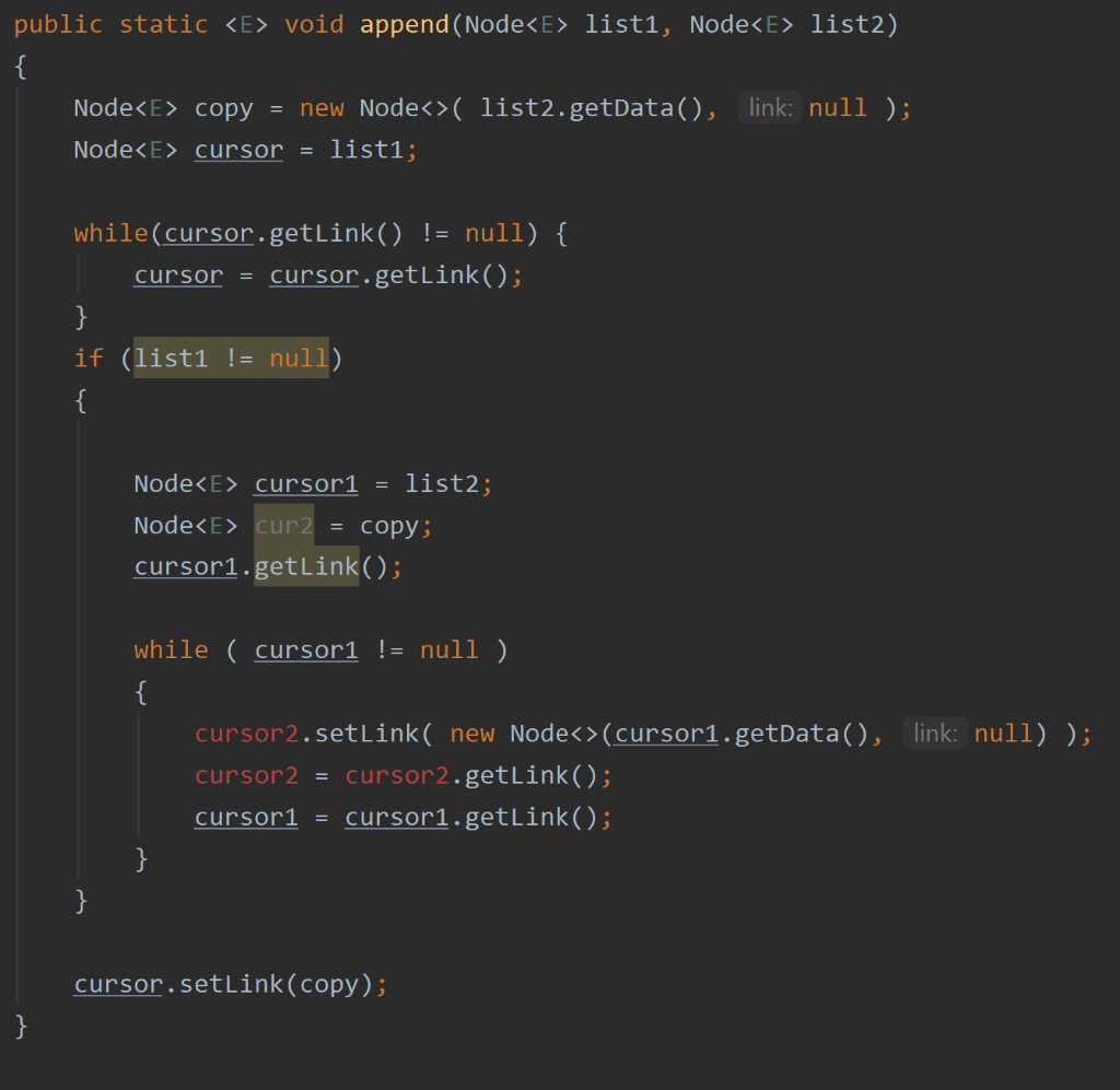 Solved (Need help fixing code) The append method is the most | Chegg.com