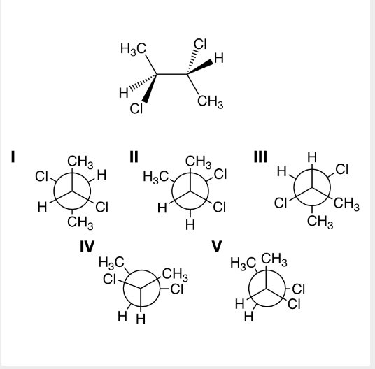 Solved Explain Which of the following Newman projections | Chegg.com