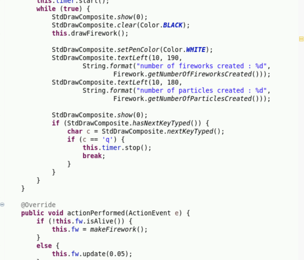 40); 3+ import java.awt.Color;) 11 12 public class | Chegg.com