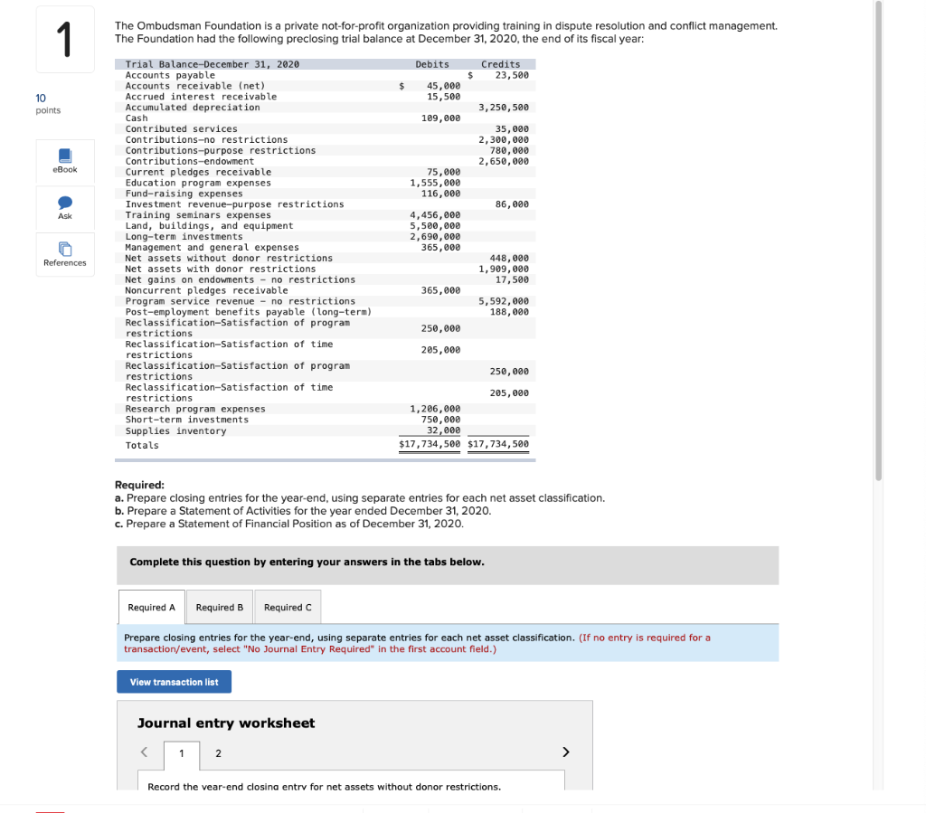 solved-1-the-ombudsman-foundation-is-a-private-chegg