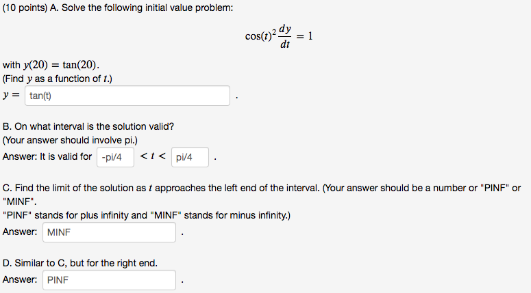 Solved I Really Just Need The Answer To Part B. All Of The | Chegg.com