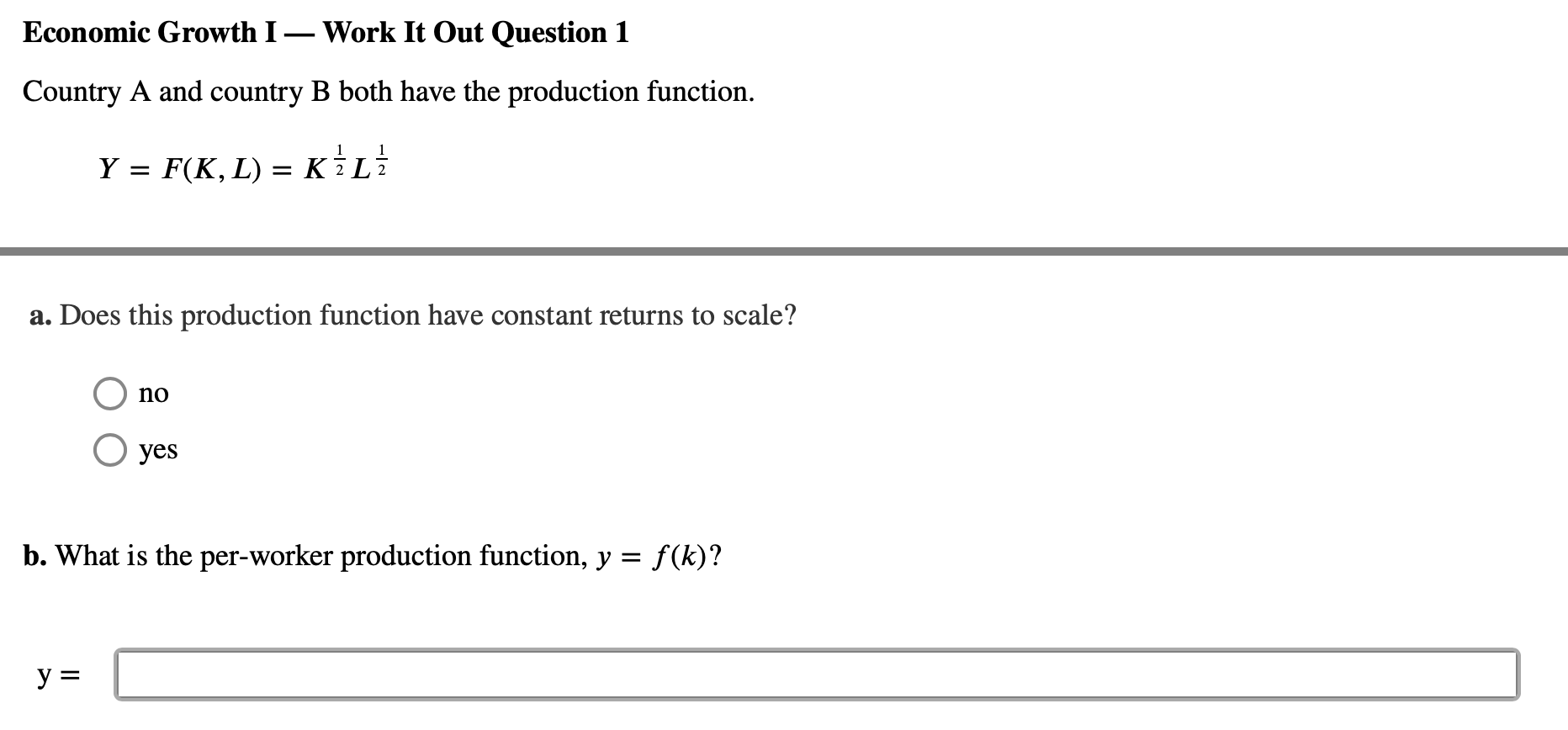 Solved Economic Growth I Work It Out Question 1 Country Chegg Com