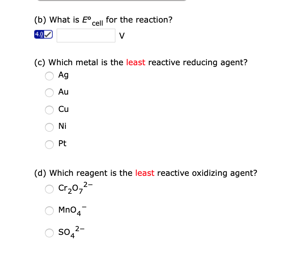 Solved Green Checks And Red X S Are Not Displayed For Par Chegg Com
