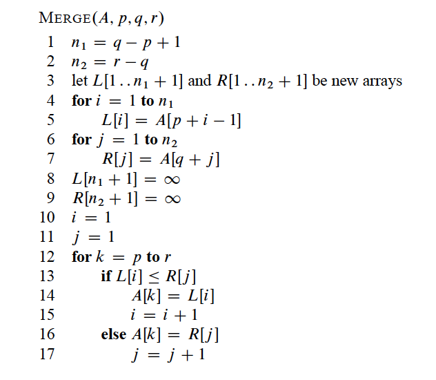Solved How do I write this merge sort in actual code | Chegg.com