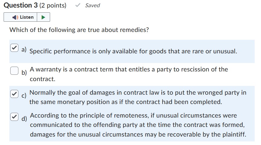 Solved Question 3 (2 ﻿points)Saved[1]Which Of The Following | Chegg.com