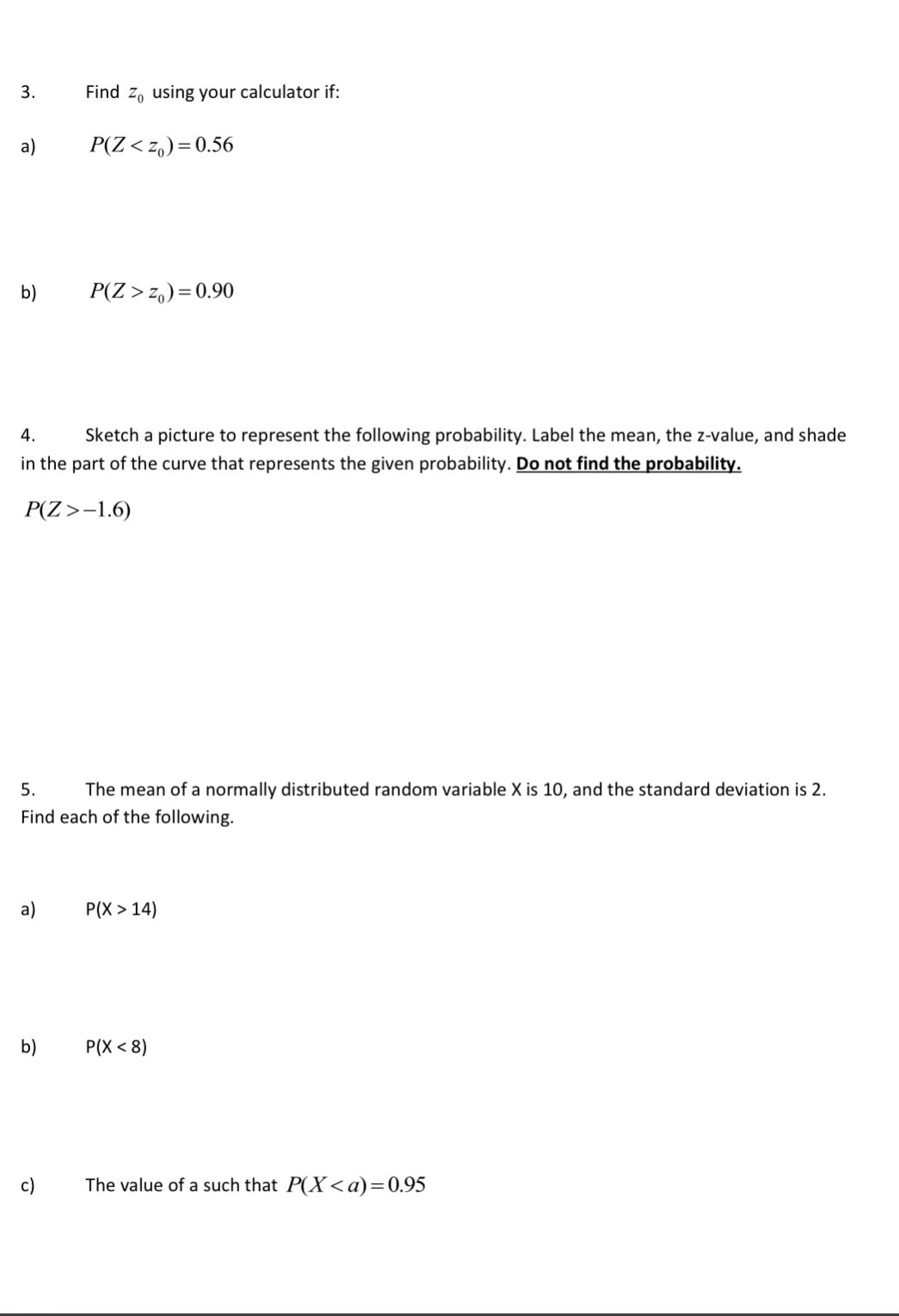 solved-3-find-z0-using-your-calculator-if-a-p-z-chegg