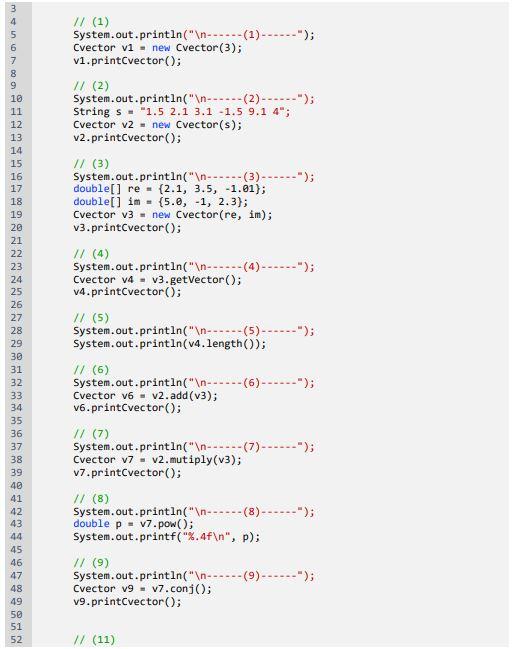 Solved In Java, please. What the methods they provided | Chegg.com