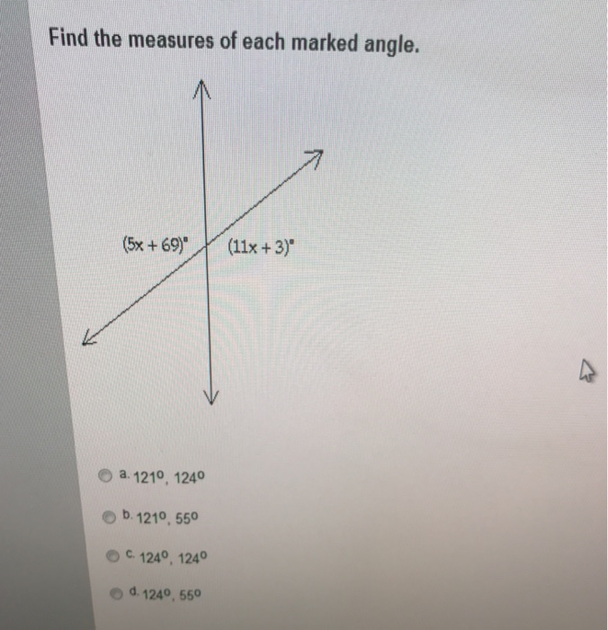 Solved olve the problem. The measure of the second angle of | Chegg.com