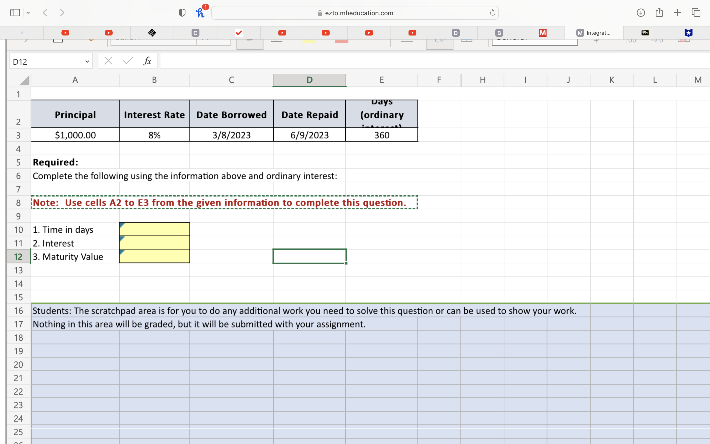 solved-use-an-excel-formula-to-show-answer-please-chegg