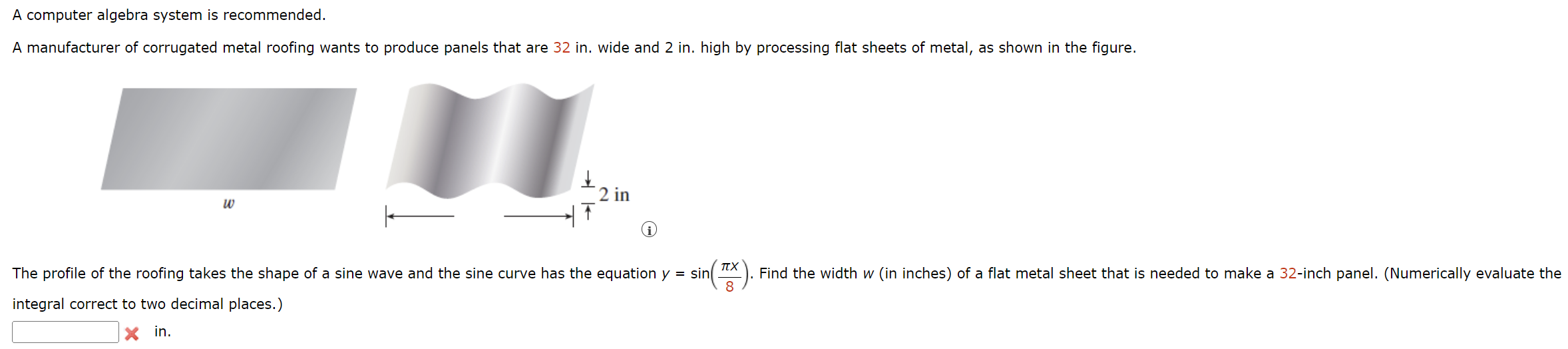 Solved A computer algebra system is recommended. A | Chegg.com