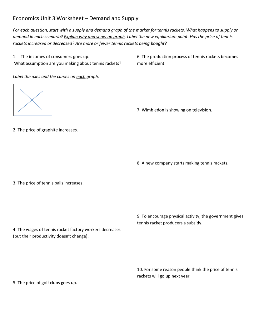 41 Econ Supply Curve Worksheet Chapter 5 Answers Worksheet Master