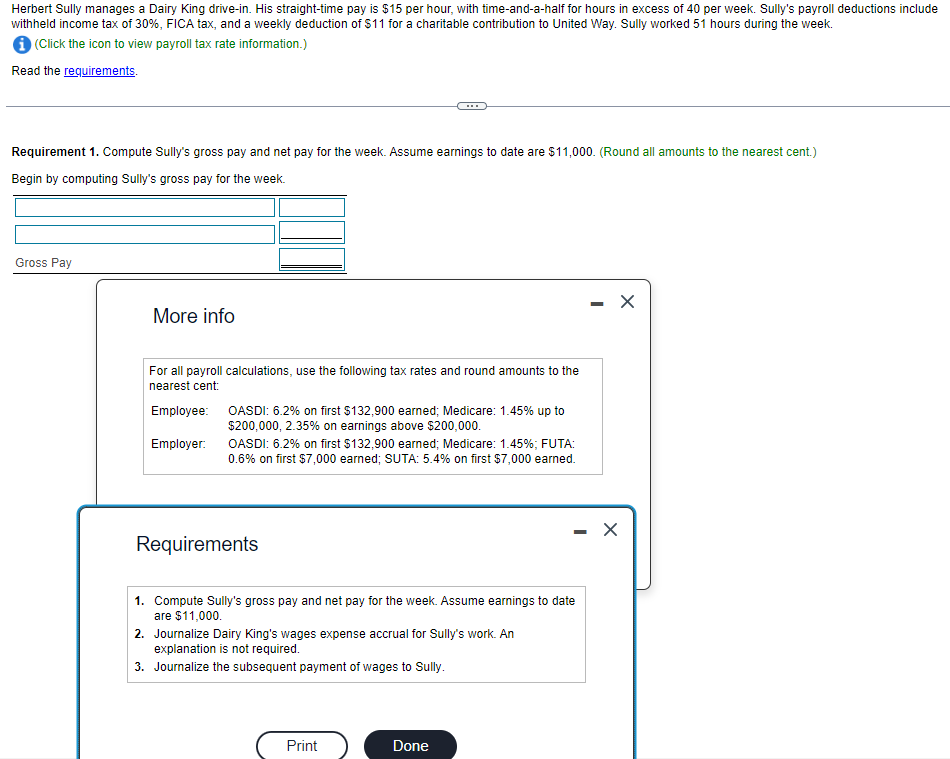 Solved Herbert Sully manages a Dairy King drive-in. His | Chegg.com