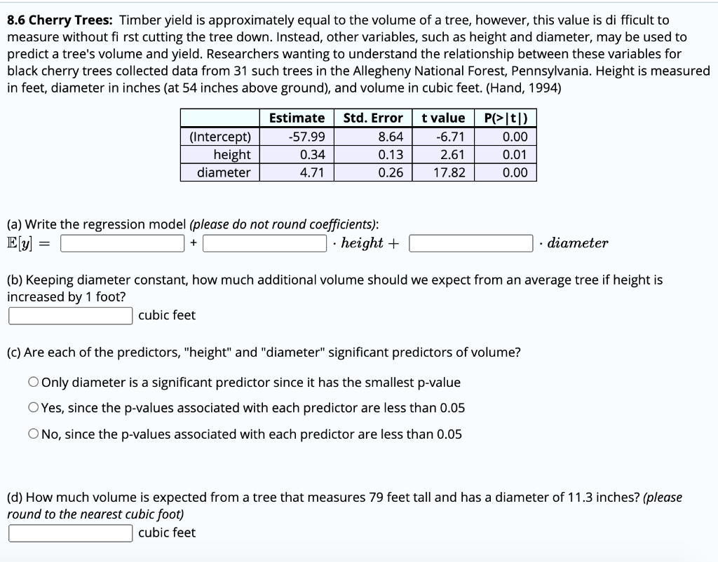 Solved Run a regression analysis on the following data set, | Chegg.com