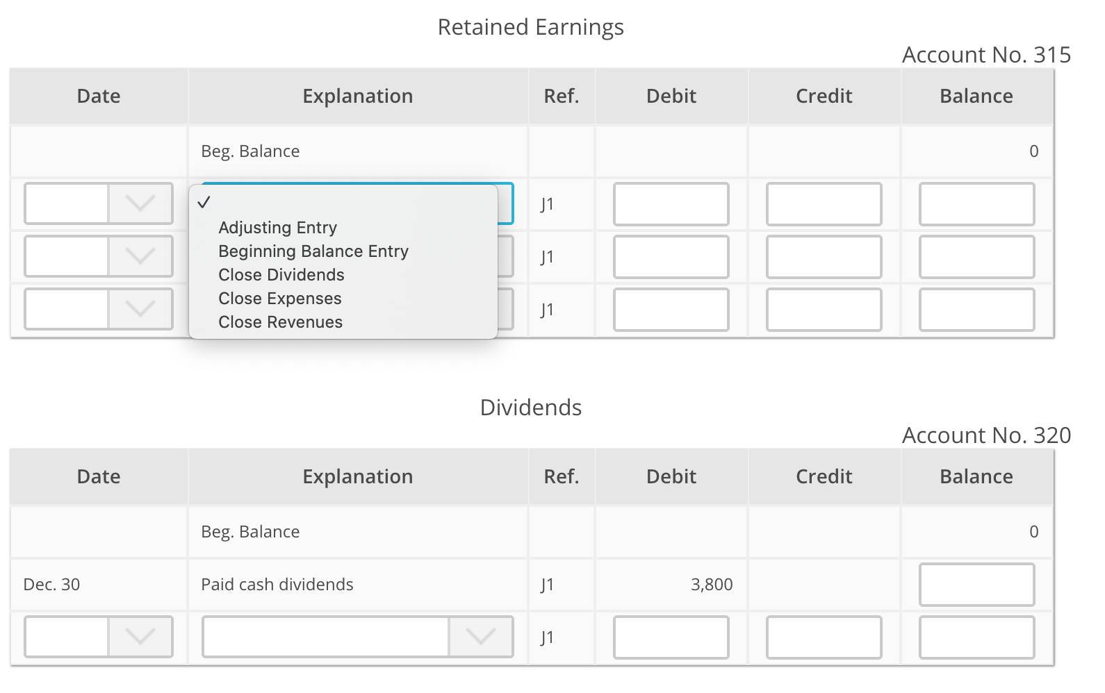 Solved PART 10: Post and Close All Accounts Post the closing | Chegg.com