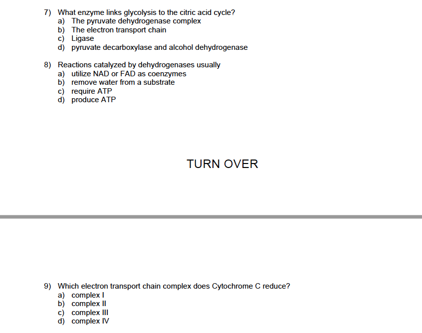 Solved 1) Which complex in the electron transport chain does | Chegg.com
