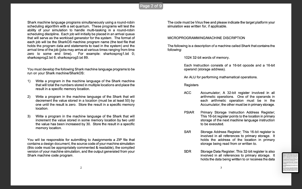 Design and develop a High-level program in JAVA to | Chegg.com