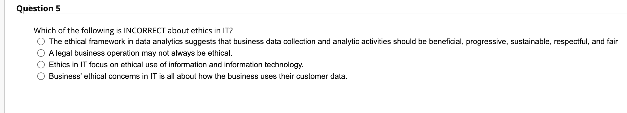 Which of the following is not true about network security