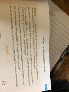 Solved SELF-TEST QUESTIONS What are the characteristics of a | Chegg.com