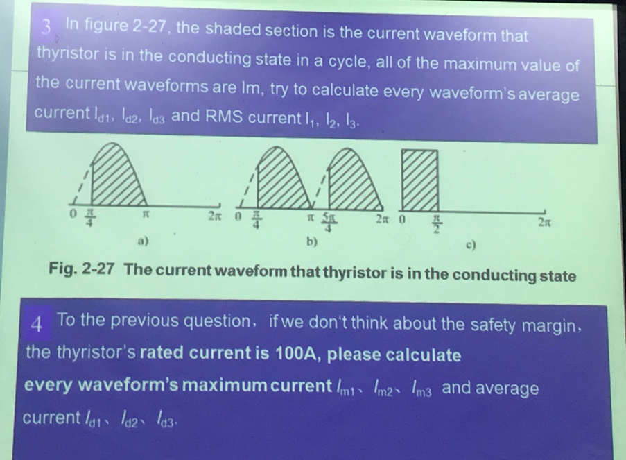 Solved SUBJECT: POWER ELECTRONICS I Can't Do The Topics Very | Chegg.com