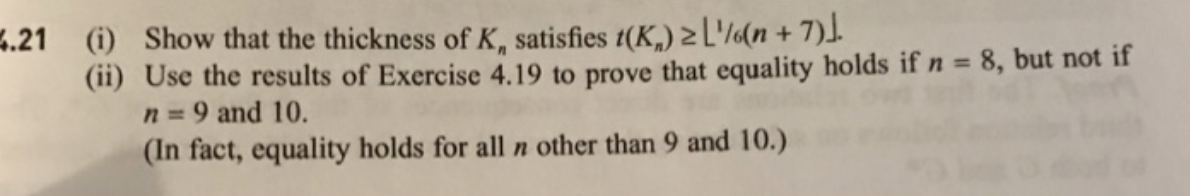 Solved 4.19 Let G be a simple graph with at least 11 | Chegg.com