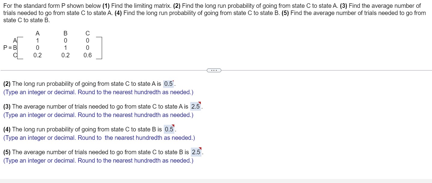 Solved For the standard form P shown below (1) Find the | Chegg.com