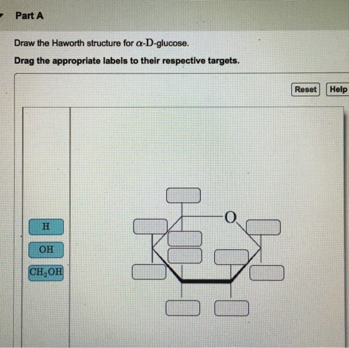 Solved Part A Draw the Haworth structure for αDglucose.