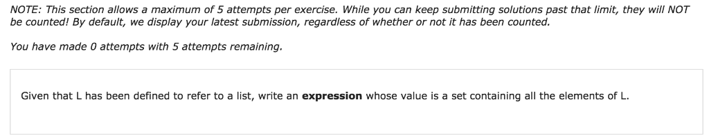 Solved NOTE: This section allows a maximum of 5 attempts per | Chegg.com